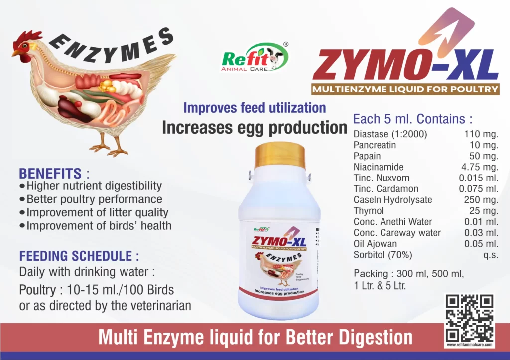 digestive enzymes for poultry refit animal care