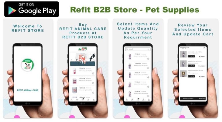 Refit Store Launches New App for Bulk Ordering Veterinary Supplies