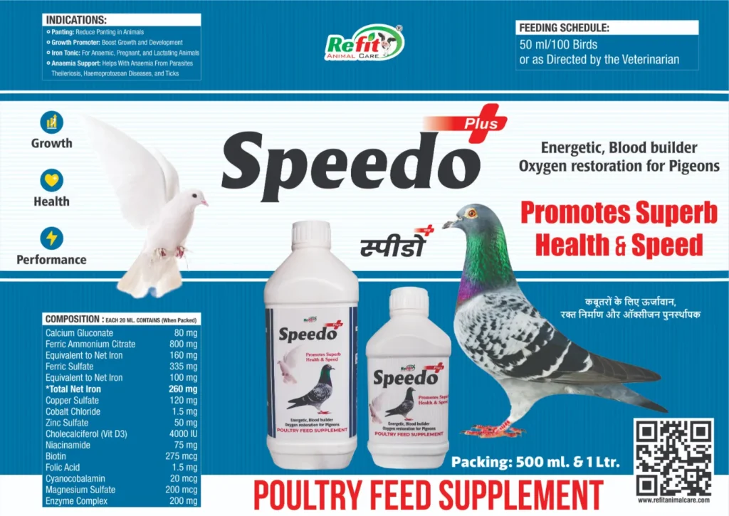 speedo pigeon feed supplement