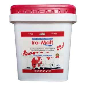 iron malt supplement for livestock