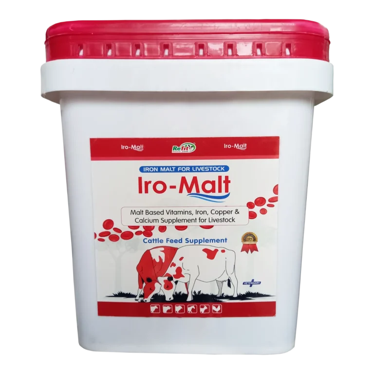 iron malt supplement for livestock