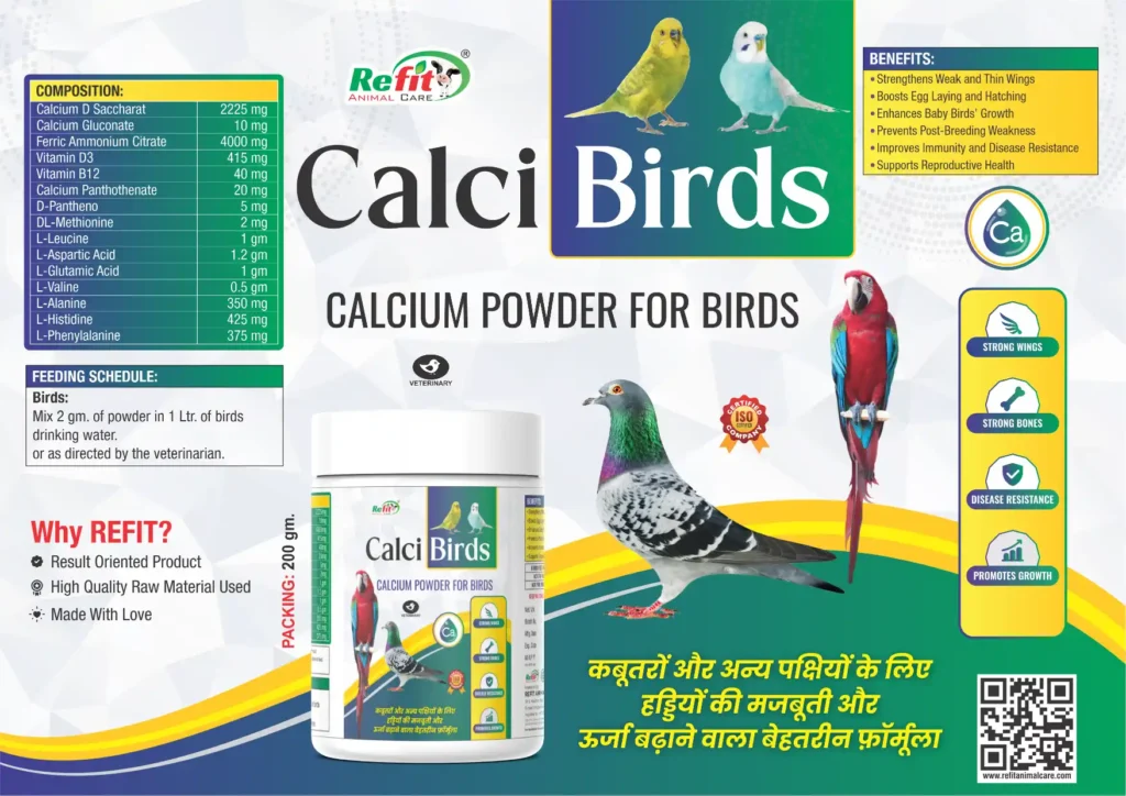 calcium supplement for birds