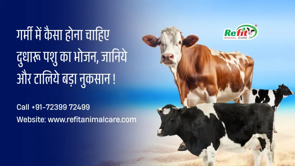 दुधारू पशु का भोजन