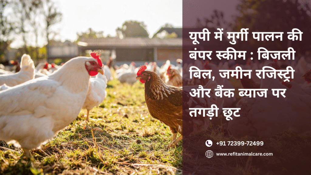 यूपी में मुर्गी पालन की बंपर स्कीम